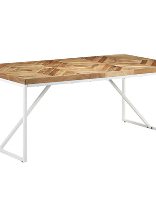 Eettafel Massief Acaciahout En Mangohout