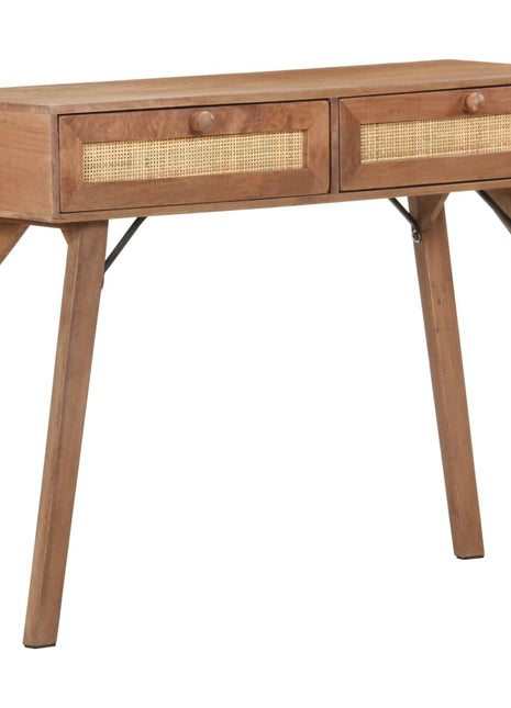 Wandtafel 100X35X76 Cm Massief Mangohout