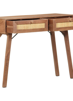 Wandtafel 100X35X76 Cm Massief Mangohout