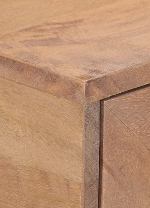 Wandtafel 100X35X76 Cm Massief Mangohout