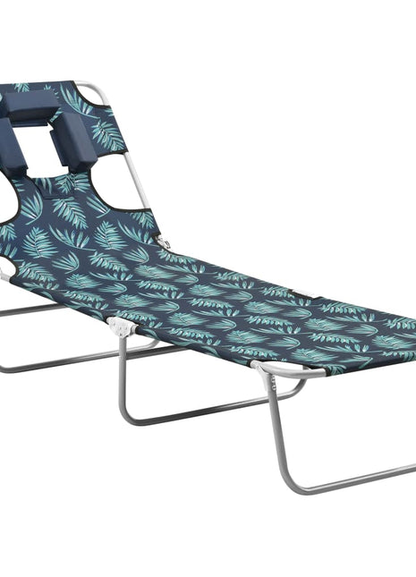 Ligbed Met Hoofdkussen Verstelbaar En Inklapbaar