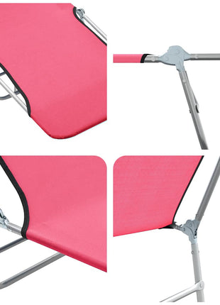 Ligbedden Inklapbaar Staal En Stof