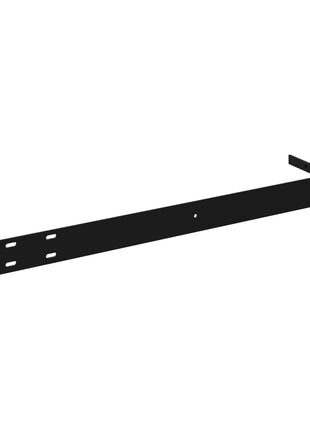 Wandschap Zwevend 120X23,5X3,8 Cm Mdf Hoogglans Zwart