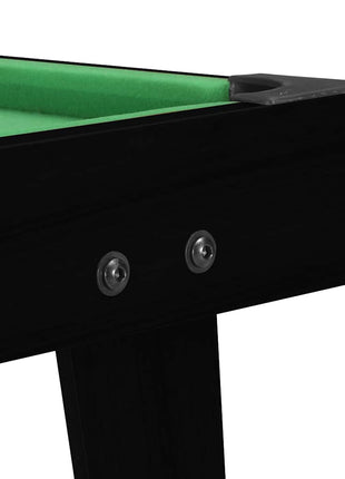 Minipooltafel 3 Feet 92x52x19 cm zwart en groen