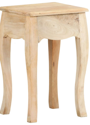 Nachtkastje 28X28X46 Cm Massief Mangohout