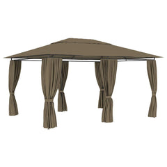 Tuinpaviljoen Met Gordijnen 180 G/M² 4X3 M