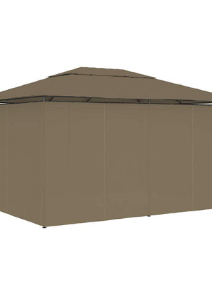 Tuinpaviljoen Met Gordijnen 180 G/M² 4X3 M