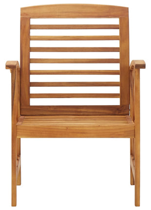Tuinstoelen 2 st massief acaciahout