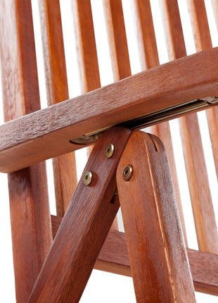 Tuinstoelen inklapbaar 3 st massief acaciahout