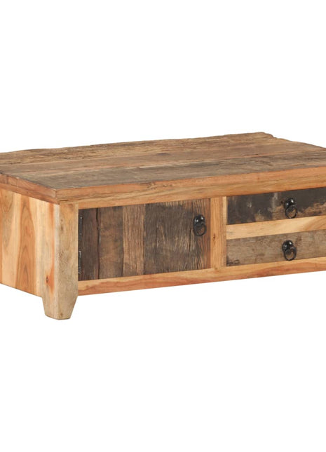 Salontafel 90x50x31 cm massief gerecycled hout