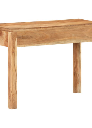 Bureau 110X50X75 Cm Massief Gerecycled Hout Gerookt Eiken