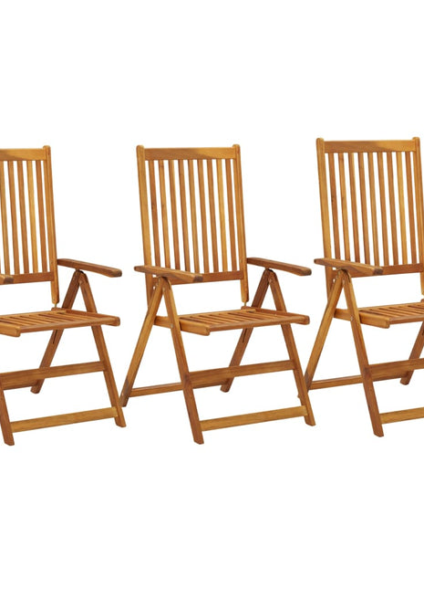 Tuinstoelen Verstelbaar Massief Acaciahout
