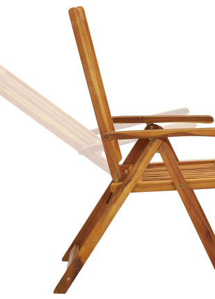 Tuinstoelen Verstelbaar Massief Acaciahout