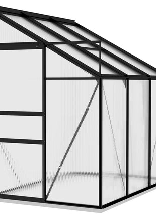 Tuinkas 3,97 m³ aluminium antracietkleurig