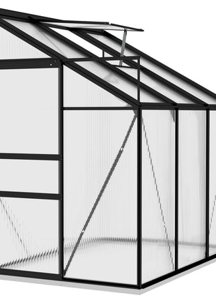Tuinkas 3,97 m³ aluminium antracietkleurig