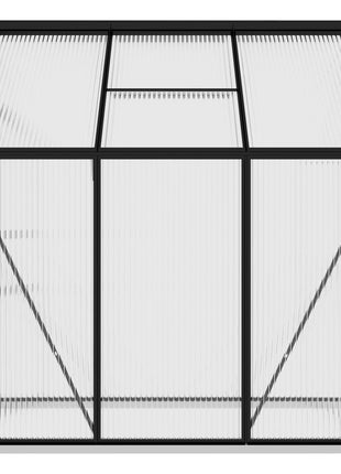 Tuinkas 3,97 m³ aluminium antracietkleurig