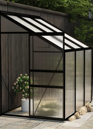Tuinkas 3,97 m³ aluminium antracietkleurig