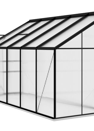 Broeikas 6,5 m³ aluminium antracietkleurig