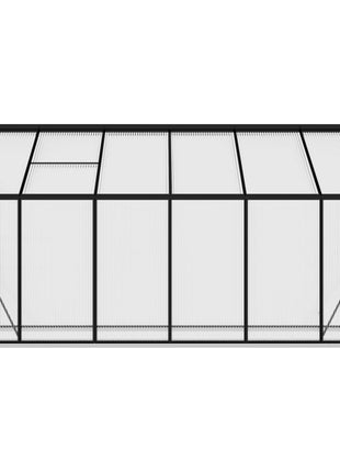 Tuinkas 7,77 m³ aluminium antracietkleurig