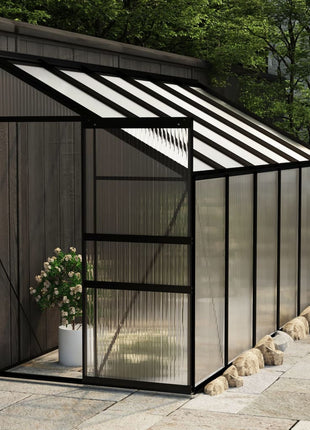 Tuinkas 7,77 m³ aluminium antracietkleurig