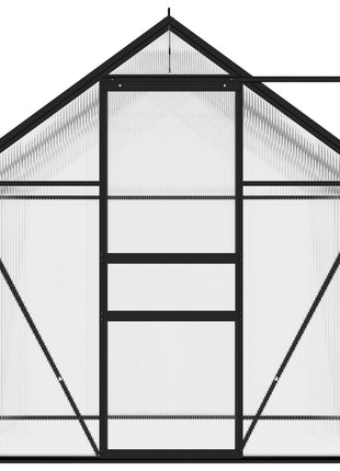 Tuinkas 2,47 m³ aluminium antracietkleurig