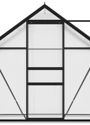 Tuinkas 1,33 m² aluminium antracietkleurig