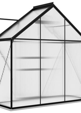 Tuinkas 1,33 m² aluminium antracietkleurig