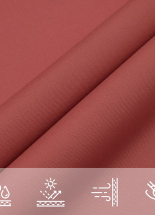 Zonnescherm Rechthoekig Oxford Stof Kleurig Terracotta