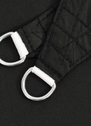 Zonnescherm Rechthoekig 2,5X4 M Oxford Stof Zwart