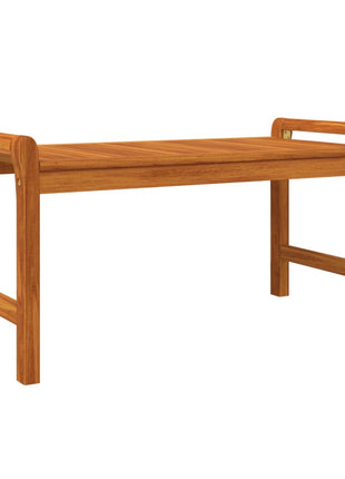2-Delige Loungeset Met Te Kussens Massief Hout