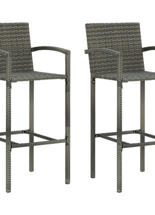 Barkrukken Poly Rattan