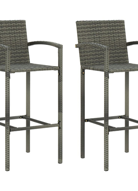 Barkrukken Poly Rattan