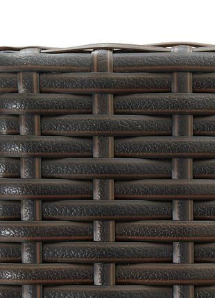 Barkrukken Poly Rattan