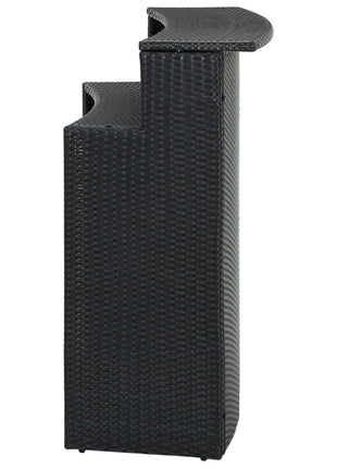 Tuinbartafel 120X55X110 Cm Poly Rattan