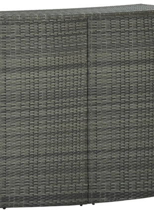 Tuinbartafel 120X55X110 Cm Poly Rattan