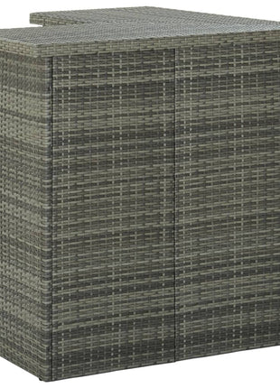 Hoekbartafel 100X50X105 Cm Poly Rattan