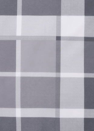 Tuinstoelkussens 6 st 50x50x3 cm oxford stof ruitpatroon grijs