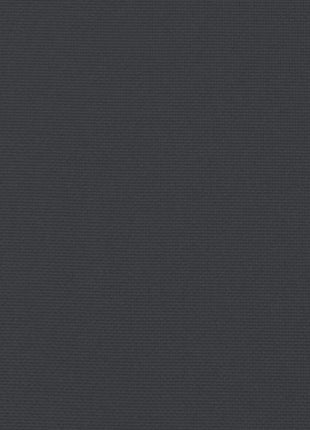 Tuinstoelkussens 6 st hoge rug 120x50x3 cm stof zwart