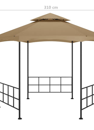 Prieel Met Zijwanden 3,1X2,7 M