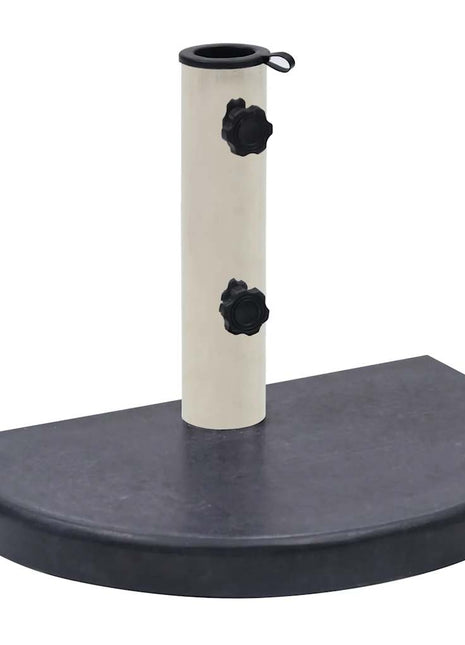 Parasolvoet 40x28x4 cm graniet zwart