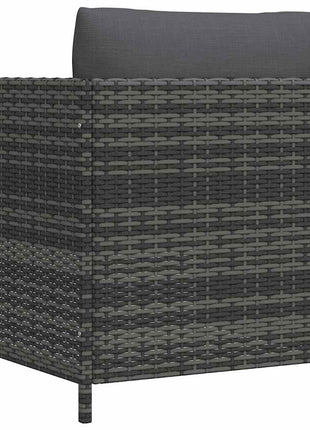 Tuinbank Met Kussens Poly Rattan
