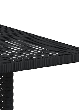 Tuintafel 110X70X65 Cm Poly Rattan