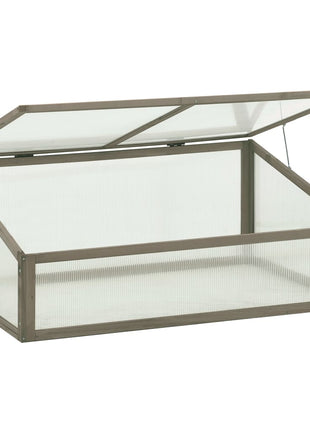 Broeikas 100x65x40 cm vurenhout