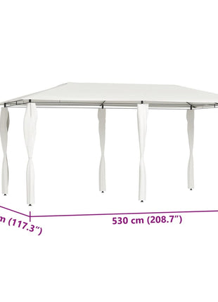 Prieel 160 G/M² 2,98X5,3X2,59 M Kleurig Crème