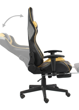 Gamestoel Draaibaar Pvc Kleurig
