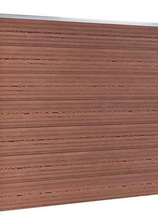 Schuttingpaneel 175x146 cm HKC bruin