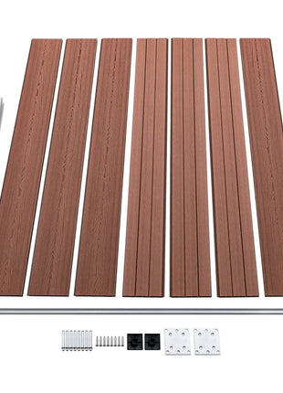Schuttingpaneel 175x146 cm HKC bruin