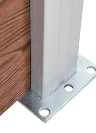 Schuttingpaneel 175x146 cm HKC bruin