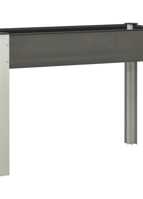 Plantenbak verhoogd 100x40x75 cm HKC grijs