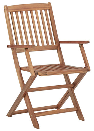 Tuinstoelen Inklapbaar Massief Acaciahout Naturel